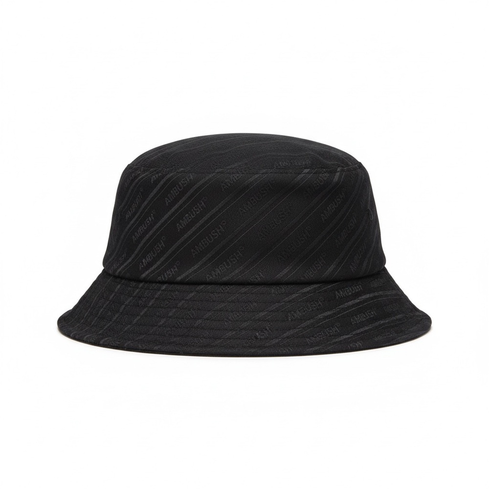 AMBUSH
Black Canvas Logo Bucket Hat